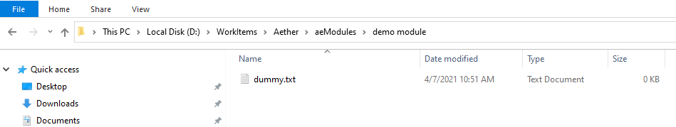 demo-module