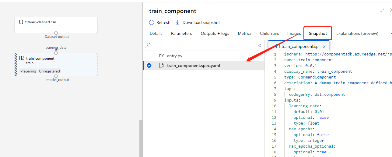 dsl-component-snapshot